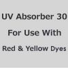 UV Absorber Block #30, (For use with red and yellow dyes)